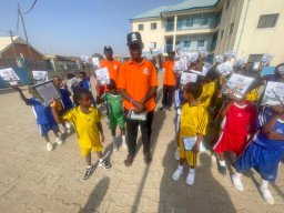HUMANITARIAN VISIT TO INTIMACY WITH CHRIST INTERNATIONAL SCHOOL MARABA ABUJA 